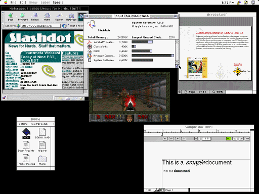 68K Netscape 4.06 i DOOM