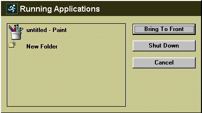 Running Applications